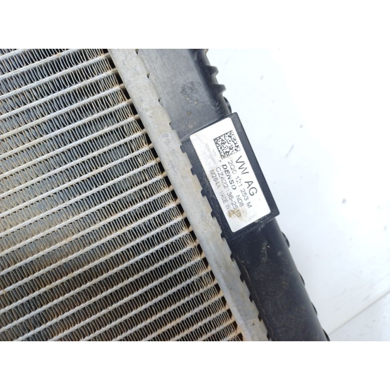 Recambio de radiador agua para seat ibiza v (kj1, kjg) 1.0 tsi referencia OEM IAM 2Q0121253R 2Q0121253M 