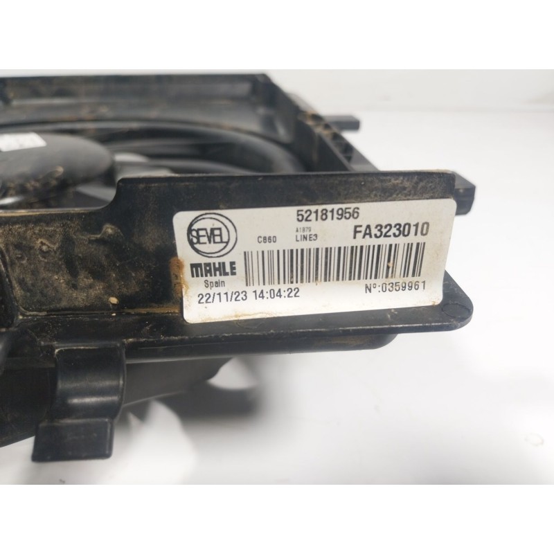 Recambio de electroventilador para citroën jumper ii furgoneta 2.2 bluehdi 140 referencia OEM IAM  52181956 