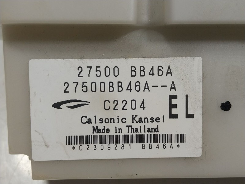 Recambio de mando climatizador para nissan qashqai / qashqai +2 i (j10, nj10, jj10e) 1.6 referencia OEM IAM  27500BB464 