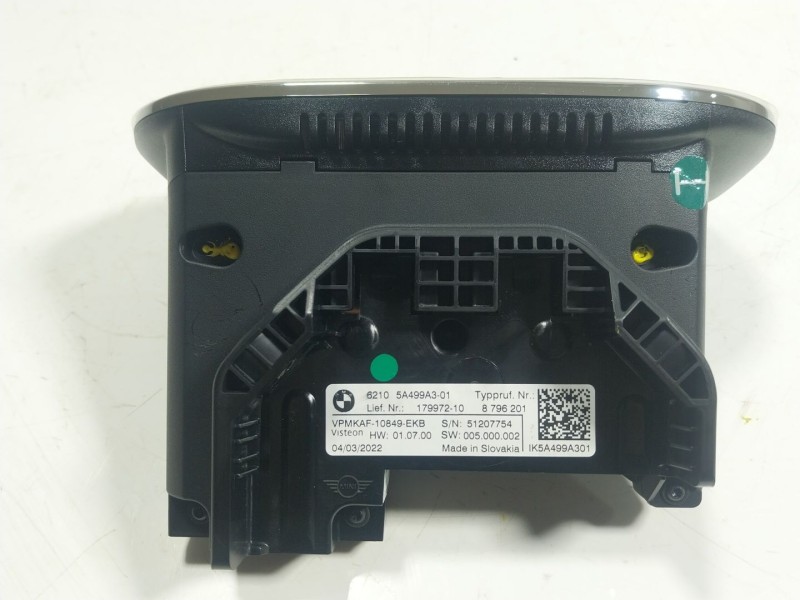 Recambio de cuadro instrumentos para mini mini countryman (f60) cooper s all4 referencia OEM IAM  62105A499A301 