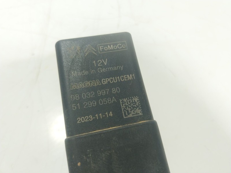 Recambio de modulo electronico para citroën jumper ii furgoneta 2.2 bluehdi 140 referencia OEM IAM  9803299780 