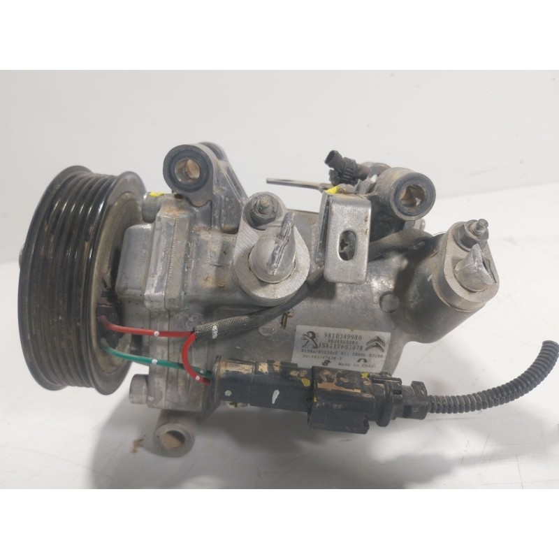 Recambio de compresor aire acondicionado para peugeot 2008 i (cu_) 1.2 vti referencia OEM IAM  9810349980 