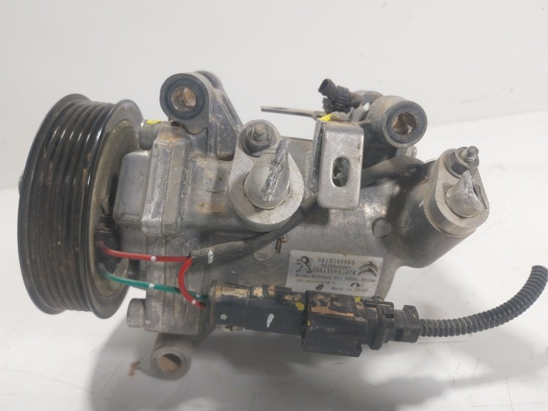 Recambio de compresor aire acondicionado para peugeot 2008 i (cu_) 1.2 vti referencia OEM IAM  9810349980 
