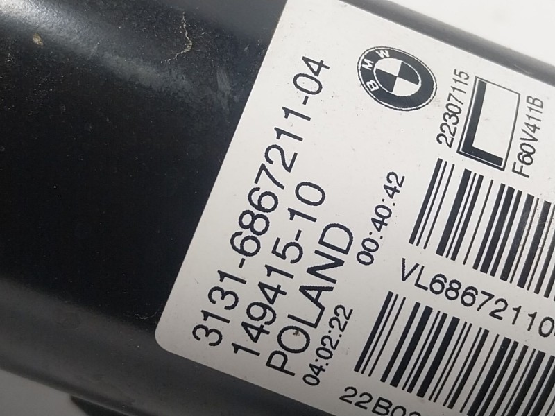 Recambio de amortiguador delantero izquierdo para mini mini countryman (f60) cooper s all4 referencia OEM IAM 31316867211 313168