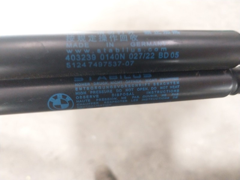 Recambio de amortiguadores maletero / porton para bmw 4 descapotable (g23, g83) 420 i referencia OEM IAM  4032390140N 