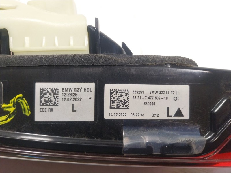 Recambio de piloto trasero izquierdo interior para bmw 4 descapotable (g23, g83) 420 i referencia OEM IAM  6321747760710 