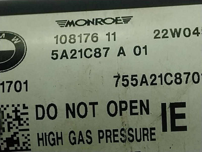 Recambio de amortiguador trasero derecho para bmw 4 descapotable (g23, g83) 420 i referencia OEM IAM  5A21C87A01 
