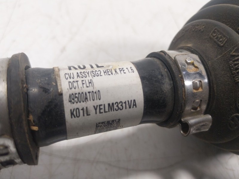 Recambio de transmision izquierda para kia niro ii (sg2) 1.6 gdi hybrid referencia OEM IAM  49509AT010 