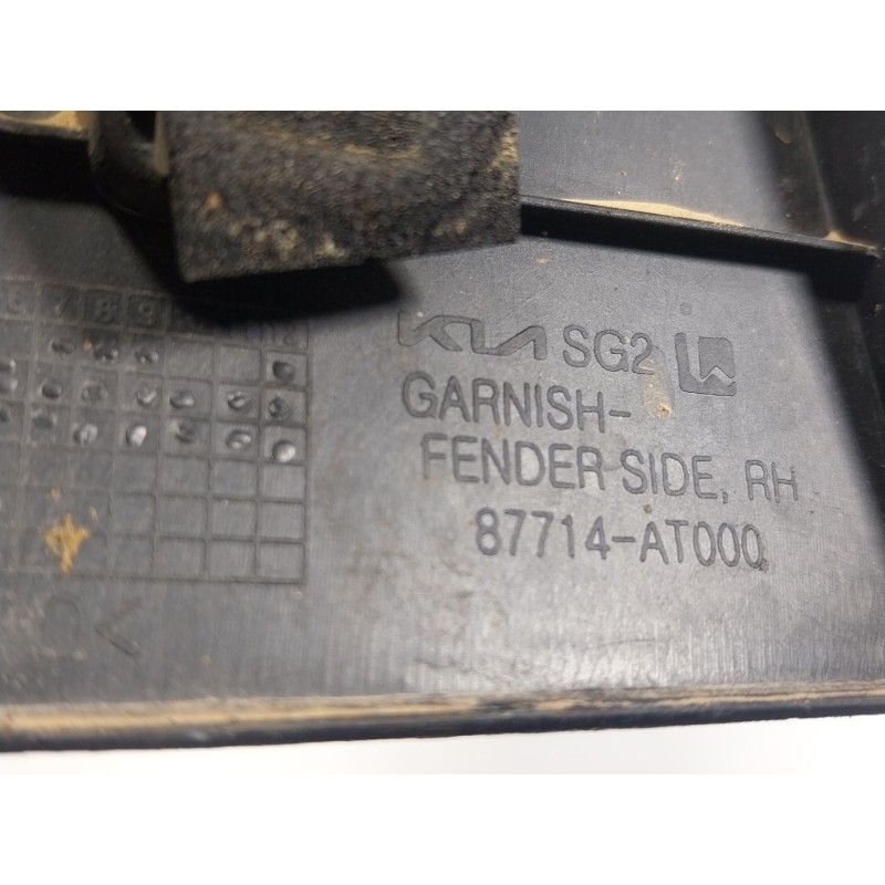 Recambio de aletin delantero derecho para kia niro ii (sg2) 1.6 gdi hybrid referencia OEM IAM  87714AT000 