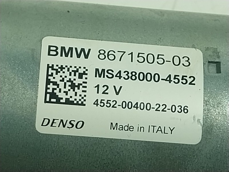 Recambio de motor arranque para bmw 8 descapotable (g14, f91) 840 i xdrive referencia OEM IAM 12418671505 867150503 