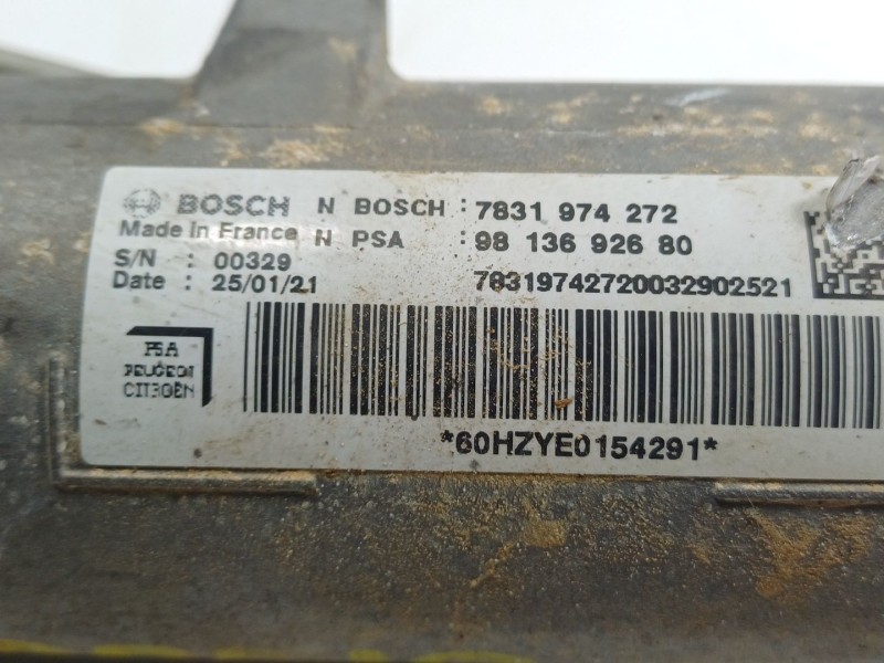 Recambio de cremallera direccion para opel vivaro c platform cabin (k0) 2.0 referencia OEM IAM  9813692680 