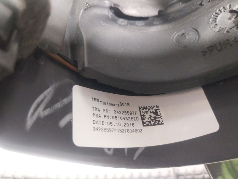 Recambio de volante para citroën c3 / c3 origin iii (sx) 1.2 vti 82 referencia OEM IAM  98164326ZD 