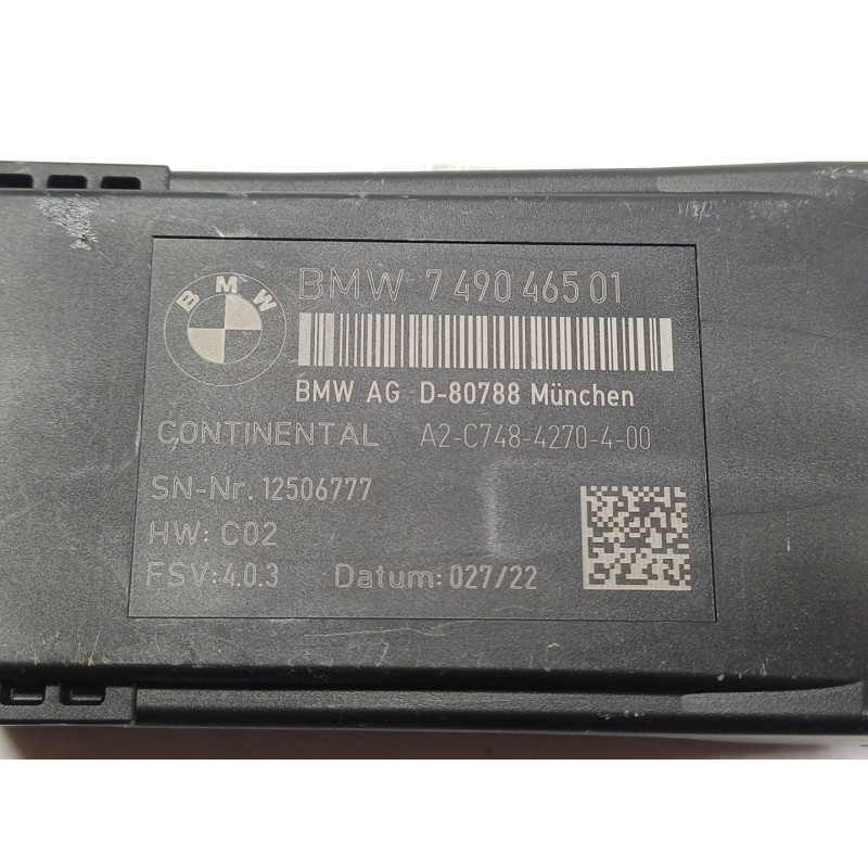 Recambio de modulo electronico para bmw 8 gran coupe (g16, f93) 840 d xdrive referencia OEM IAM  749046501 