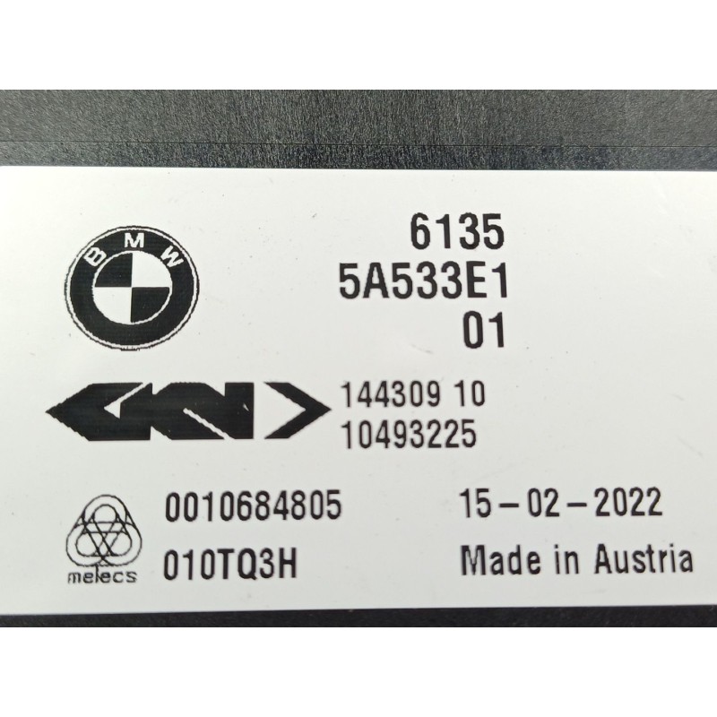 Recambio de modulo electronico para bmw 8 gran coupe (g16, f93) 840 d xdrive referencia OEM IAM  61355A533E101 