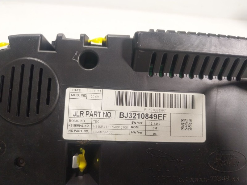 Recambio de cuadro instrumentos para land rover range rover evoque (l538) 2.2 d 4x4 referencia OEM IAM LR034164 BJ3210849EF 