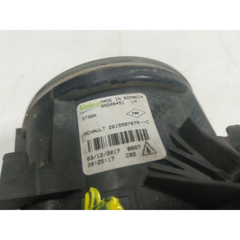 Recambio de faro antiniebla izquierdo para renault kadjar (ha_, hl_) 1.5 dci 110 (hla3) referencia OEM IAM  261558707R 