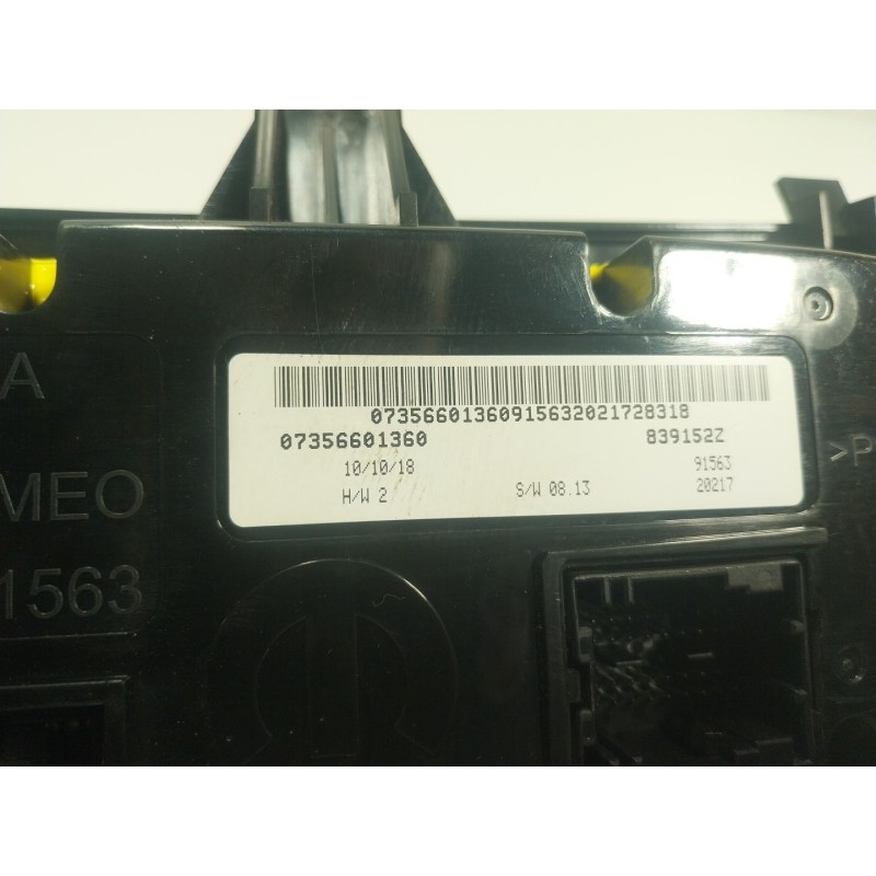 Recambio de mando climatizador para fiat tipo hatchback (356_, 357_) 1.3 d (356hxh1a) referencia OEM IAM 735660136 07356601360 