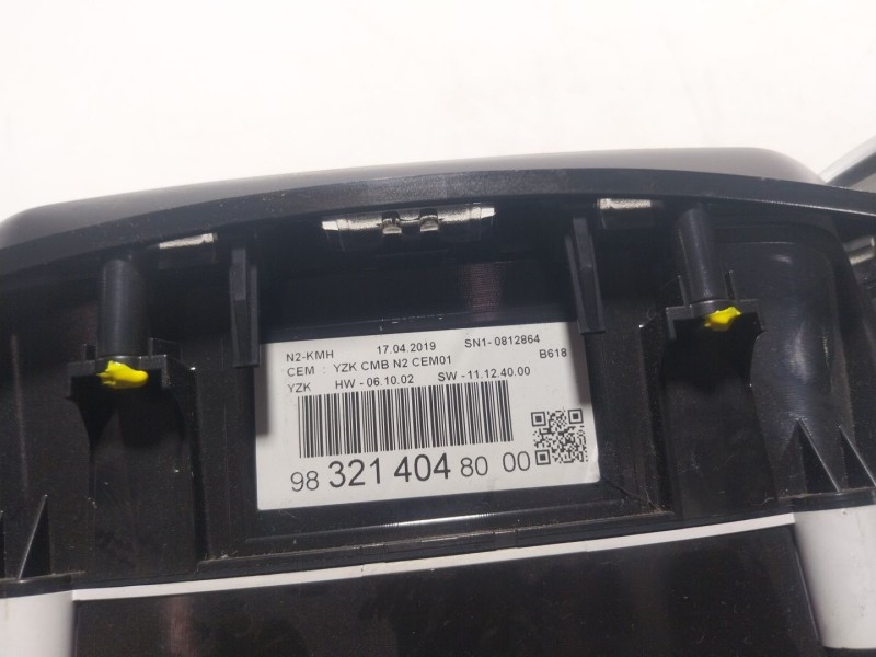 Recambio de cuadro instrumentos para citroën c3 / c3 origin iii (sx) 1.5 bluehdi 100 (sxyhyp, sxyhtu) referencia OEM IAM 9832140