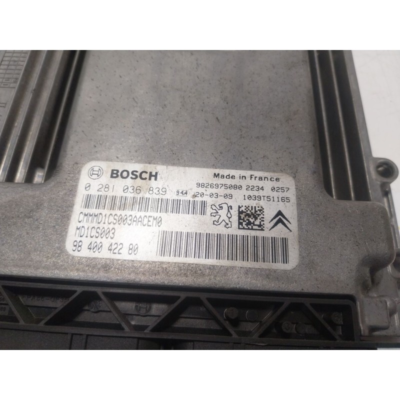 Recambio de centralita motor uce para peugeot 308 ii (lb_, lp_, lw_, lh_, l3_) 1.5 bluehdi 130 referencia OEM IAM 1679599880 984