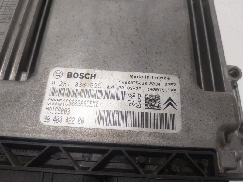 Recambio de centralita motor uce para peugeot 308 ii (lb_, lp_, lw_, lh_, l3_) 1.5 bluehdi 130 referencia OEM IAM 1679599880 984