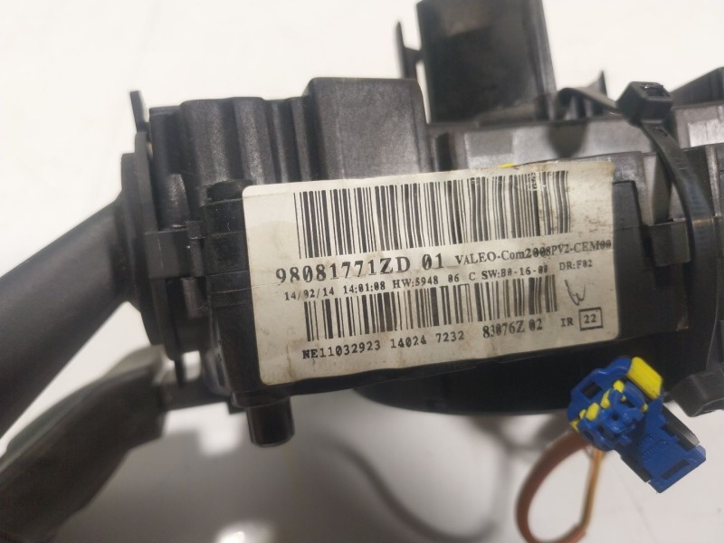 Recambio de mando luces para peugeot 208 i (ca_, cc_) 1.2 vti 82 referencia OEM IAM 98081771ZD 98081771ZD 