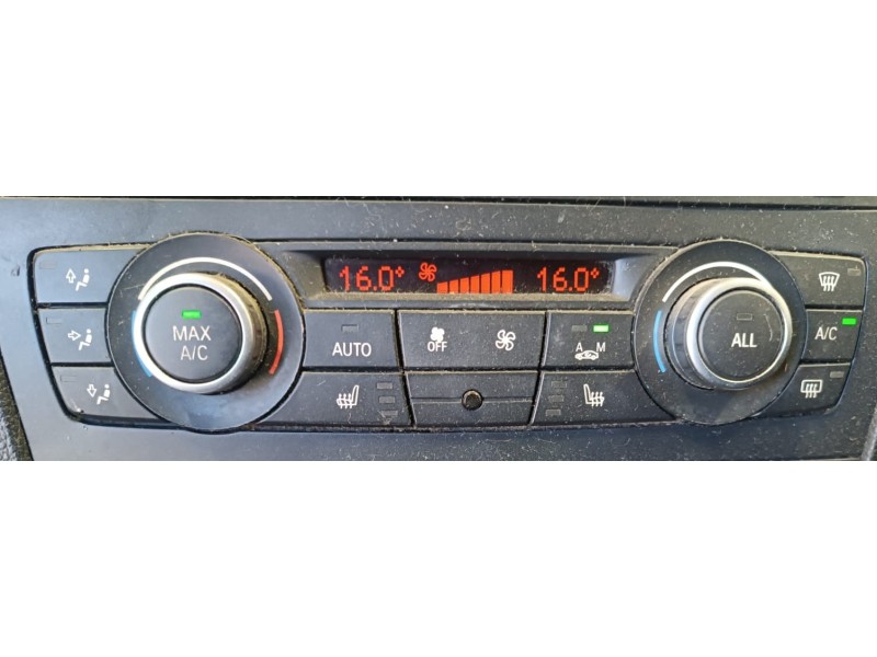 Recambio de mando climatizador para bmw 1 coupé (e82) 118 d referencia OEM IAM 64119292262 6411928762402 