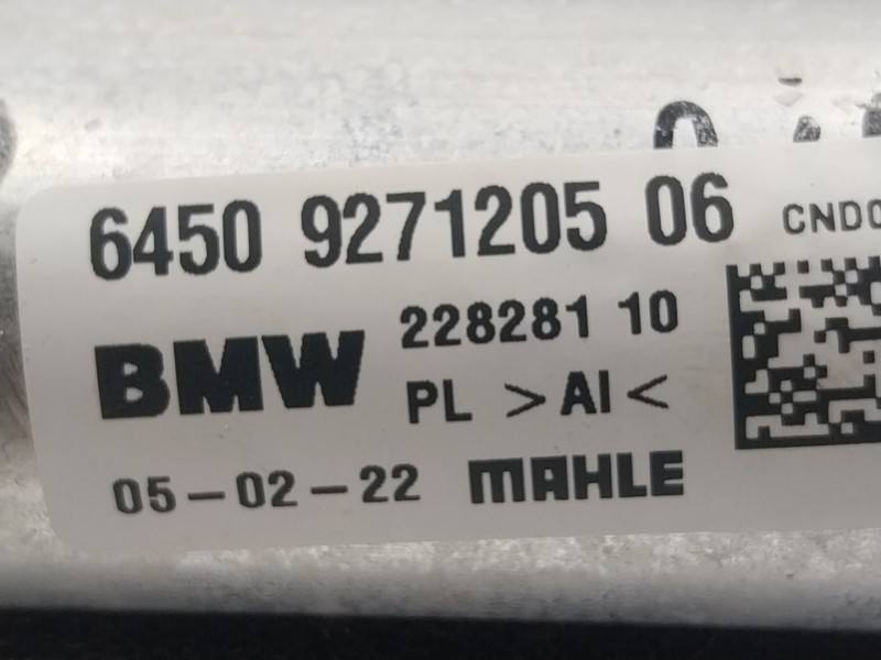 Recambio de condensador aire acondicionado para bmw x2 (f39) xdrive 20 i referencia OEM IAM 64509271205 6450927120506 