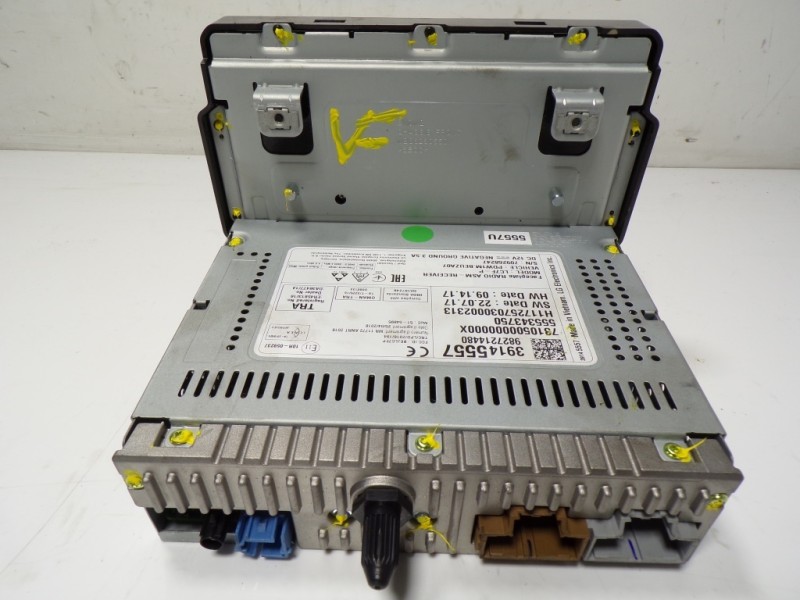 Recambio de sistema audio / radio cd para opel crossland x 1.2 referencia OEM IAM 1637205180 9827214480 39145557