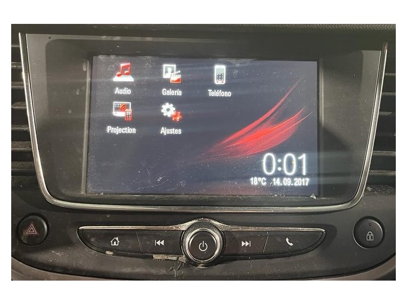 Recambio de sistema audio / radio cd para opel crossland x 1.2 referencia OEM IAM 1637205180 9827214480 39145557