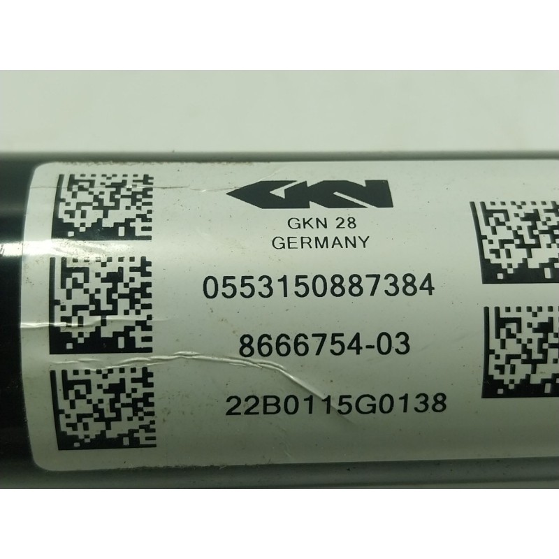 Recambio de transmision trasera derecha para bmw 8 descapotable (g14, f91) 840 i xdrive referencia OEM IAM 33208666754 866675403