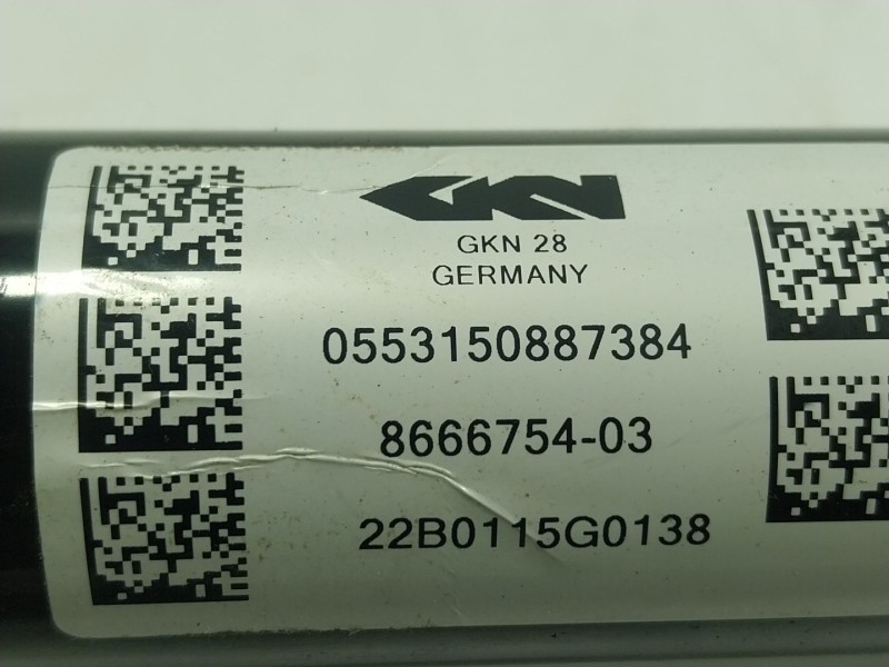 Recambio de transmision trasera derecha para bmw 8 descapotable (g14, f91) 840 i xdrive referencia OEM IAM 33208666754 866675403