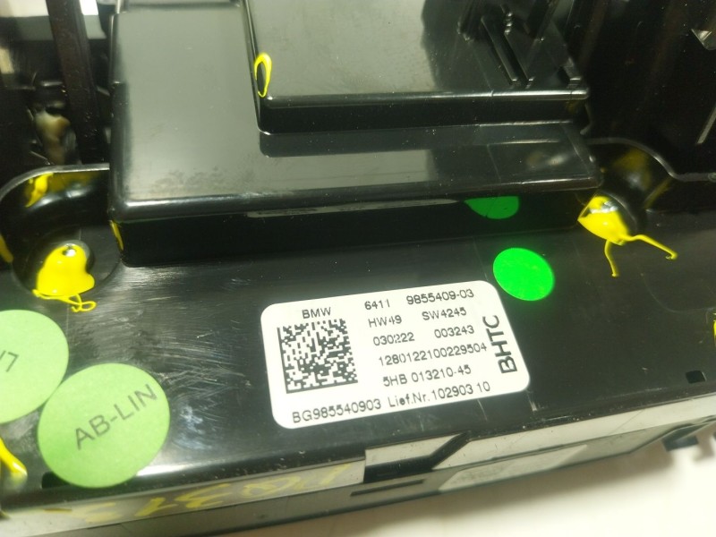 Recambio de mando climatizador para bmw 4 descapotable (g23, g83) 430 i xdrive referencia OEM IAM  64119855409 