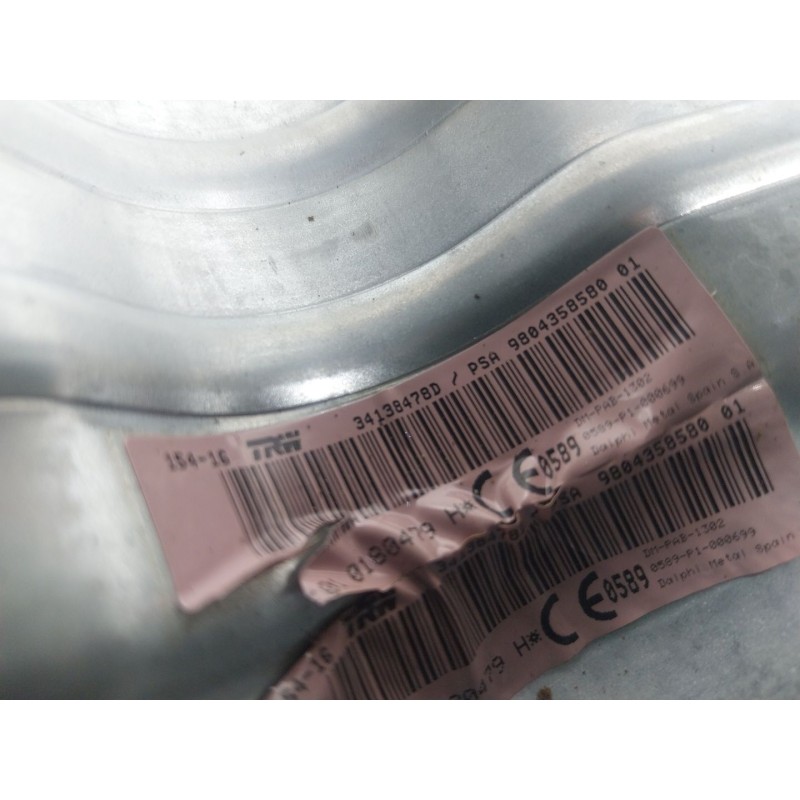 Recambio de airbag delantero derecho para citroën c4 cactus 1.6 bluehdi 100 referencia OEM IAM 9804358580 9804358580 