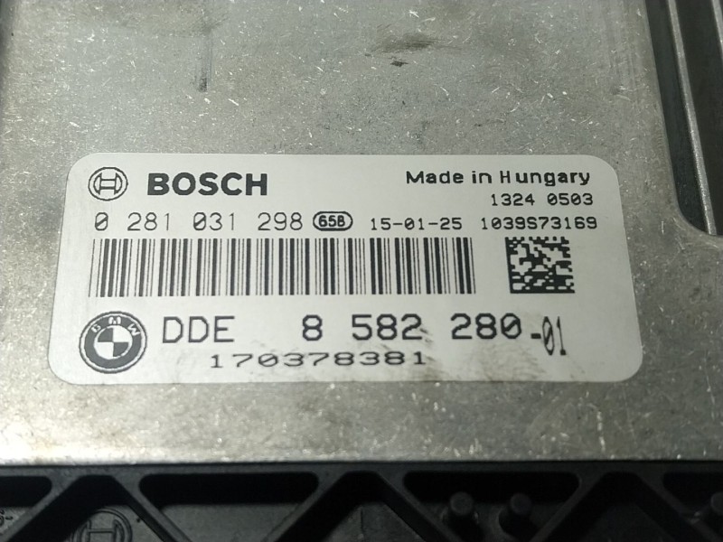 Recambio de centralita motor uce para bmw 3 (f30, f80) 316 d referencia OEM IAM 13618576341 858228001 