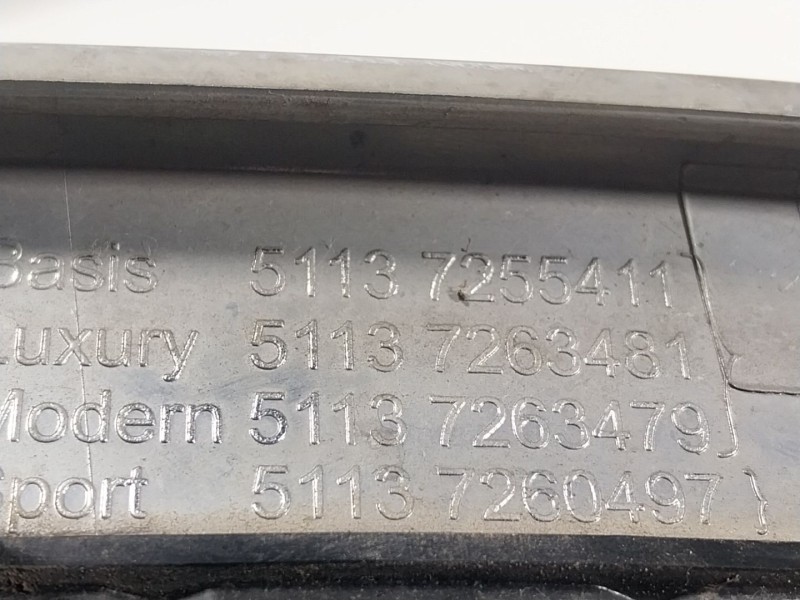 Recambio de rejilla para bmw 3 (f30, f80) 316 d referencia OEM IAM 51137255411 7255411 