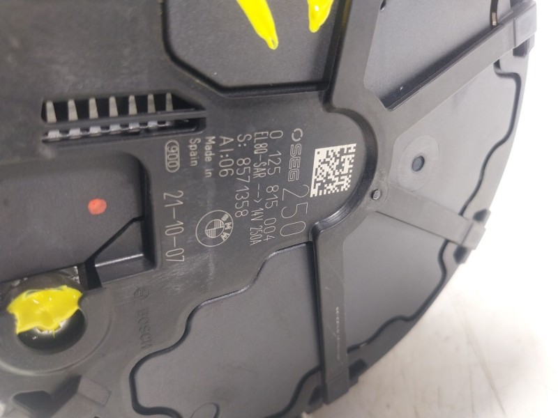 Recambio de alternador para bmw 8 coupé (g15, f92) 840 d xdrive referencia OEM IAM 12318571358 8571358 