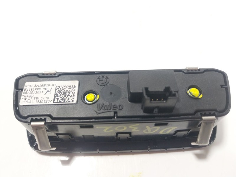 Recambio de mando luces para bmw 8 coupé (g15, f92) 840 d xdrive referencia OEM IAM 61315A16B10 61315A16B1001 