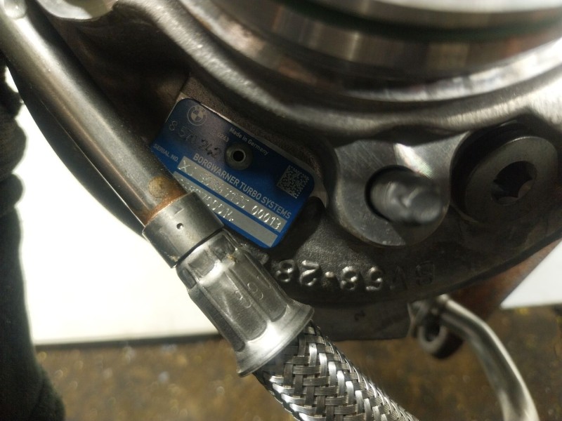 Recambio de turbocompresor para bmw 8 coupé (g15, f92) 840 d xdrive referencia OEM IAM 11658570243 18589700014 