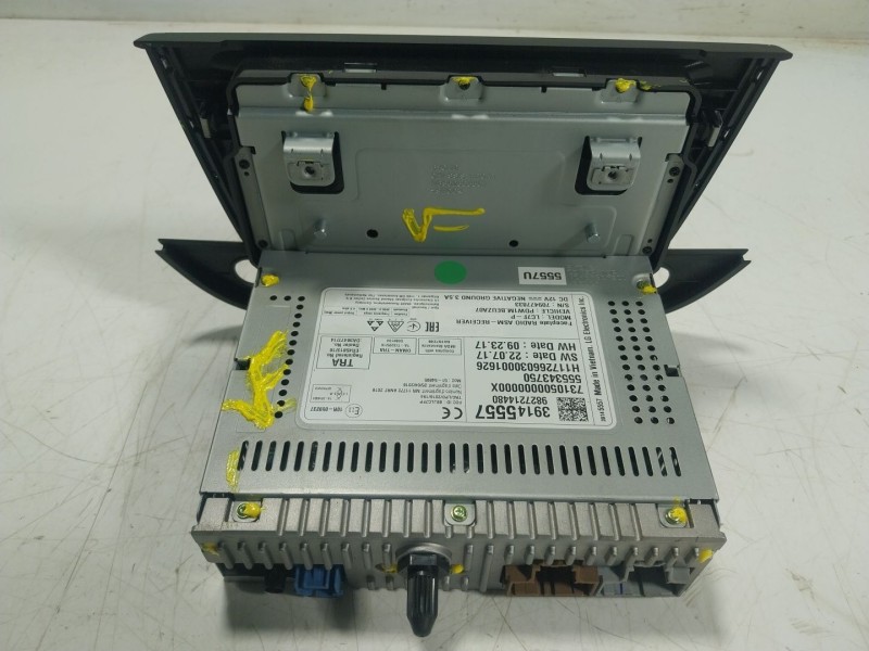 Recambio de sistema audio / radio cd para opel crossland x / crossland (p17, p2qo) 1.2 (75) referencia OEM IAM 1637205180 391455