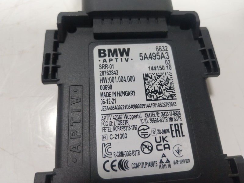 Recambio de modulo electronico para bmw 5 (g30, f90) 540 i xdrive referencia OEM IAM 66325A7A559 66325A495A3 