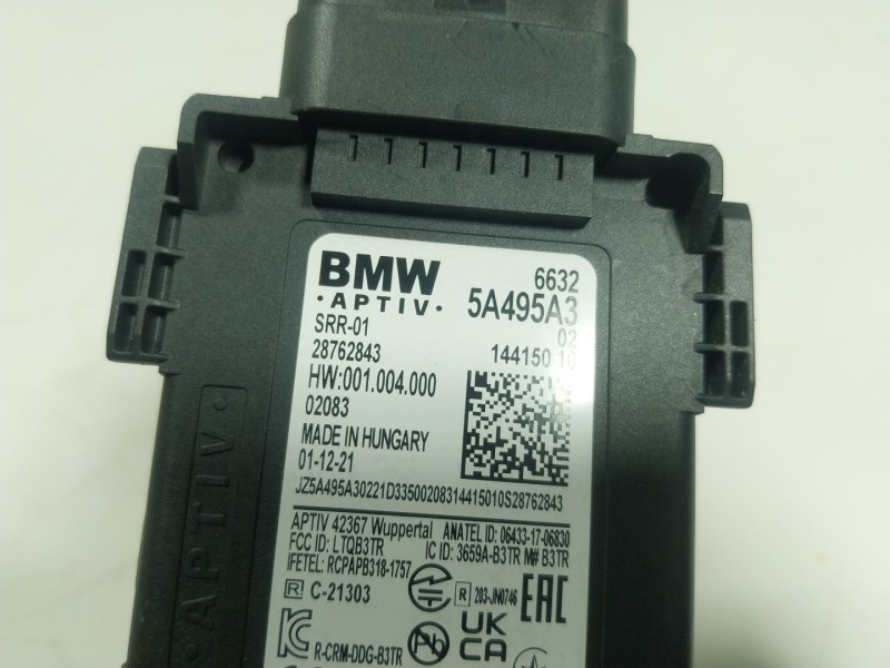 Recambio de modulo electronico para bmw 5 (g30, f90) 540 i xdrive referencia OEM IAM 66325A7A559 66325A495A3 