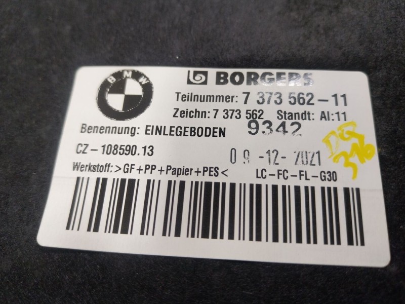 Recambio de moldura para bmw 5 (g30, f90) 540 i xdrive referencia OEM IAM 51477373562 737356211 