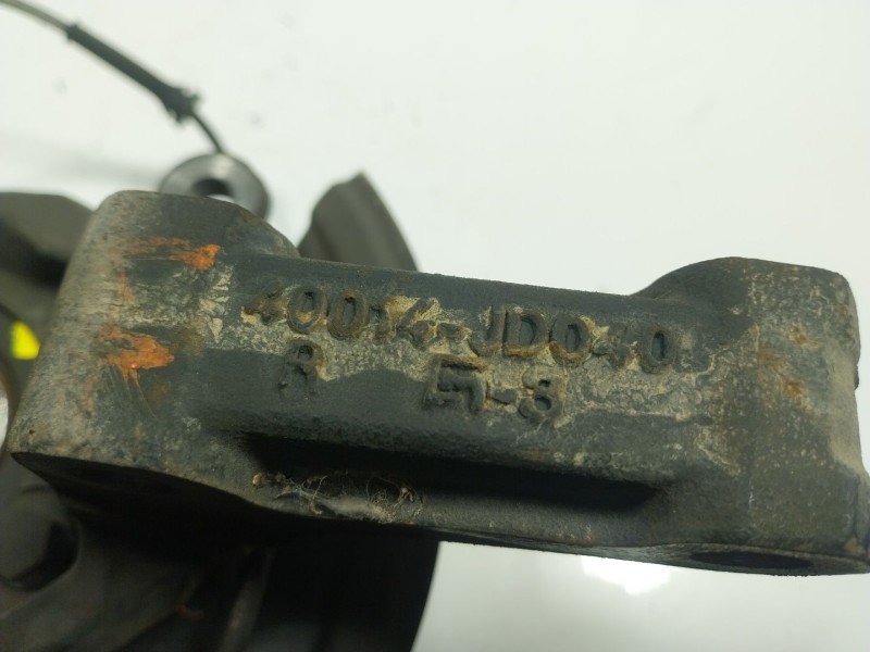 Recambio de mangueta delantera derecha para nissan qashqai i (j10, nj10) 1.6 referencia OEM IAM 40014JD000 40014JD040 