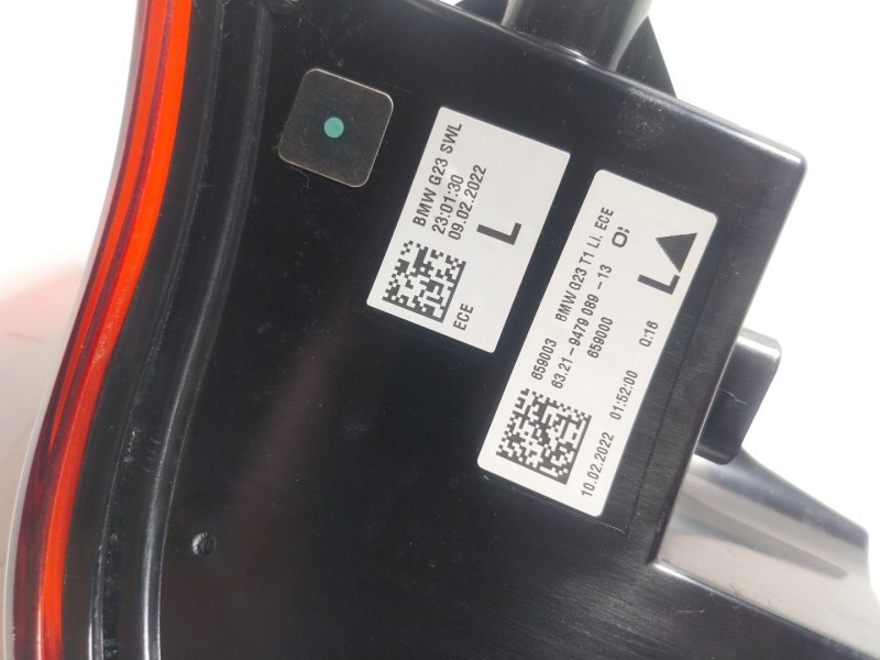 Recambio de piloto trasero izquierdo para bmw 4 descapotable (g23, g83) 420 i referencia OEM IAM 63219479089 63219479089 