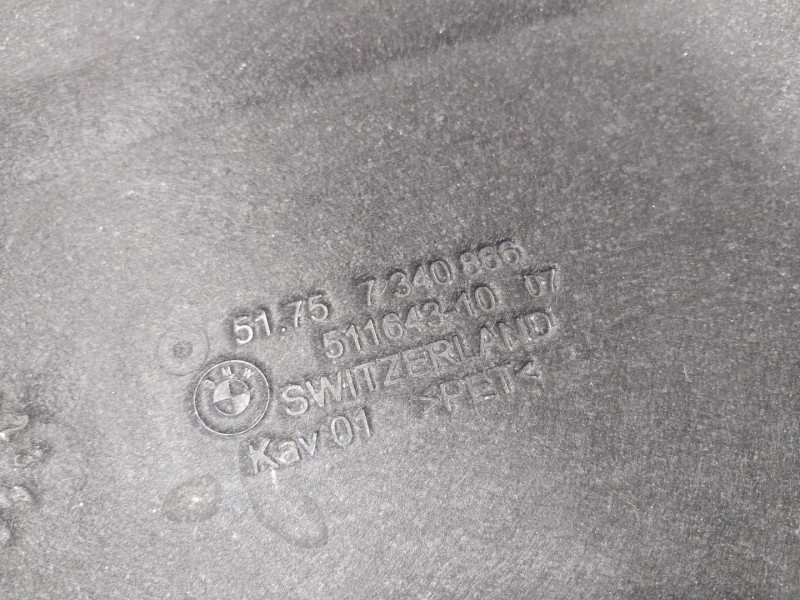 Recambio de cubrecarter para bmw 3 (g20, g80, g28) 330 i referencia OEM IAM 51757340866 51757340866 