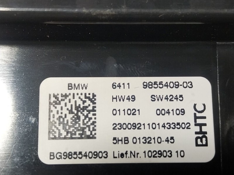 Recambio de mando climatizador para bmw 3 (g20, g80, g28) 330 i referencia OEM IAM 64119855409 6411985540903 