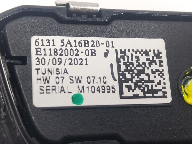 Recambio de mando luces para bmw 3 (g20, g80, g28) 330 i referencia OEM IAM 61315A16B20 61315A16B2001 