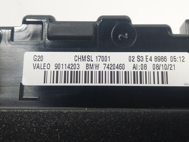 Recambio de piloto trasero central para bmw 3 (g20, g80, g28) 330 i referencia OEM IAM 63257420460 742046008 