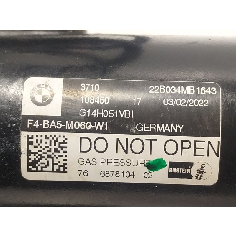 Recambio de amortiguador trasero derecho para bmw 8 descapotable (g14, f91) 840 i xdrive referencia OEM IAM 37106878104 37101084