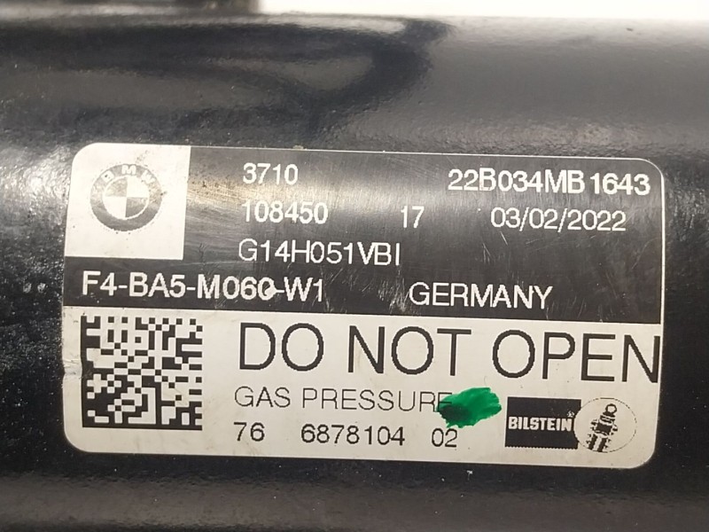 Recambio de amortiguador trasero derecho para bmw 8 descapotable (g14, f91) 840 i xdrive referencia OEM IAM 37106878104 37101084